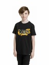 Meatfly Meatfly Kinder-T-Shirt Fleck Black
