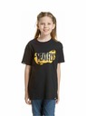 Meatfly Meatfly Kinder-T-Shirt Fleck Black