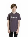 Meatfly Meatfly Kinder-T-Shirt Bart Mystic Grey | Grau | Größe 134 | 100% Baumwolle