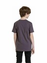 Meatfly Meatfly Kinder-T-Shirt Bart Mystic Grey | Grau | Größe 134 | 100% Baumwolle