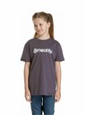 Meatfly Meatfly Kinder-T-Shirt Bart Mystic Grey | Grau | Größe 134 | 100% Baumwolle