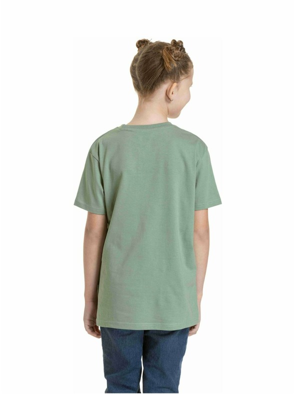 Meatfly Meatfly Kinder-T-Shirt Skejters Olive | Grün