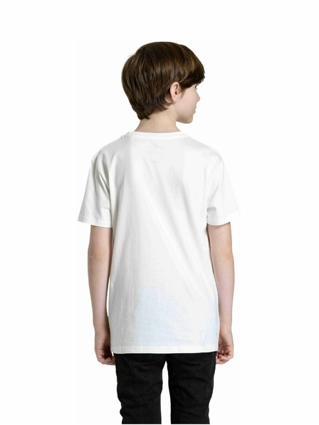 Meatfly Meatfly Kinder-T-Shirt Fleck White