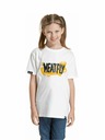 Meatfly Meatfly Kinder-T-Shirt Fleck White