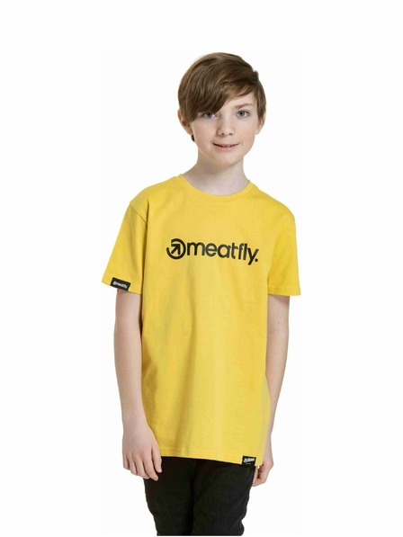 Meatfly Meatfly Kinder-T-Shirt Bart Vanilla | Gelb