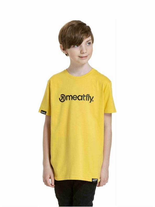 Meatfly Meatfly Kinder-T-Shirt Bart Vanilla | Gelb