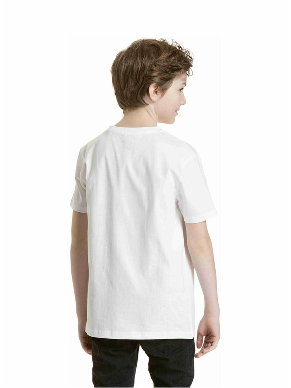 Meatfly Meatfly Kinder-T-Shirt Rock White | Weiß
