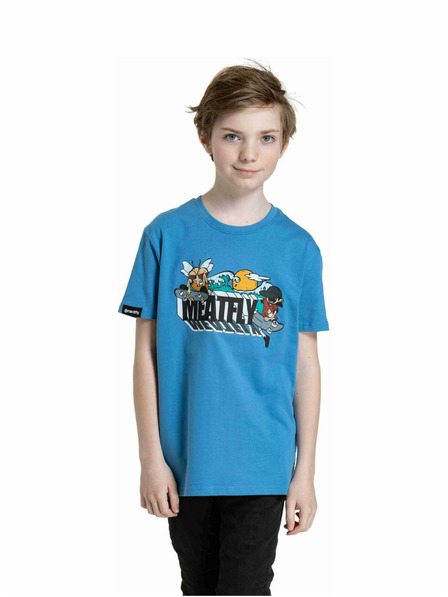 Meatfly Meatfly Kinder-T-Shirt Skejters Blue | Blau