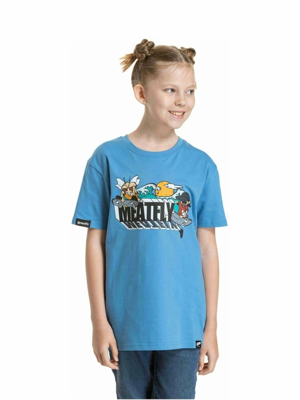 Meatfly Meatfly Kinder-T-Shirt Skejters Blue | Blau
