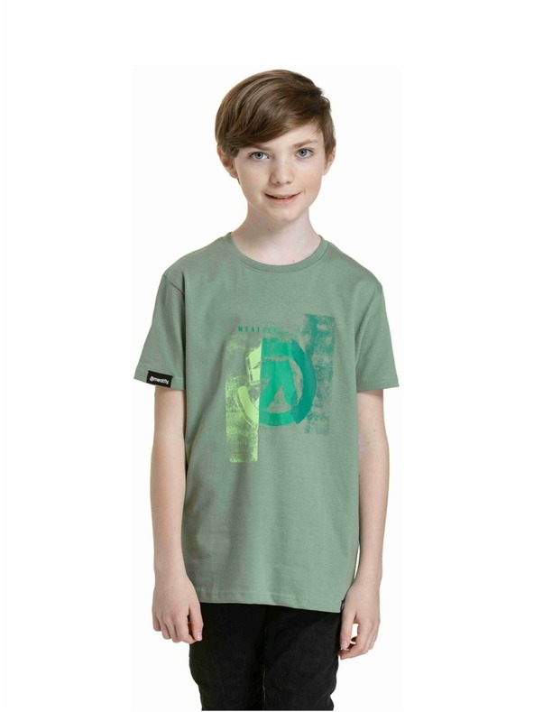 Meatfly Meatfly Kinder-T-Shirt Artee Olive | Grün