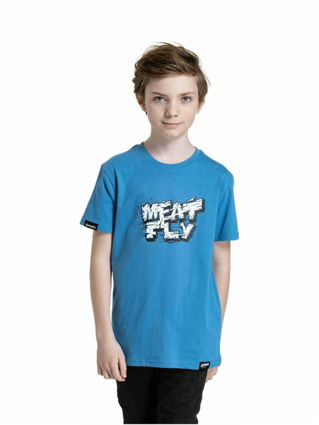Meatfly Meatfly Kinder T-Shirt Rock Blau | Blau