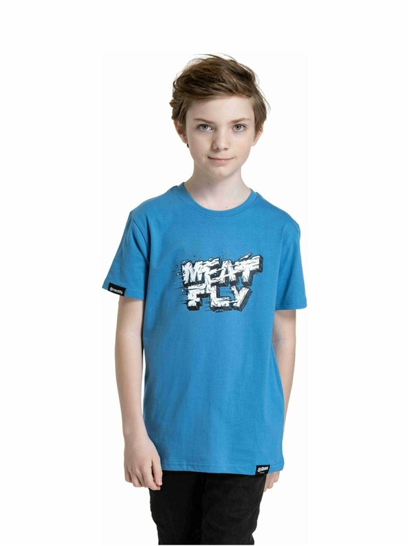 Meatfly Meatfly Kinder T-Shirt Rock Blau | Blau