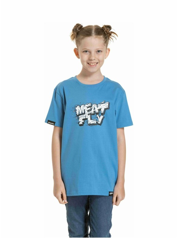 Meatfly Meatfly Kinder T-Shirt Rock Blau | Blau