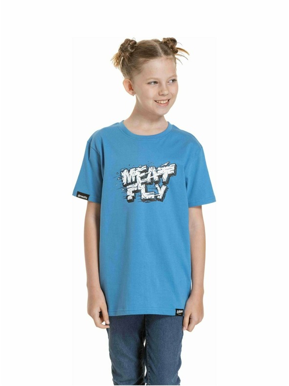 Meatfly Meatfly Kinder T-Shirt Rock Blau | Blau
