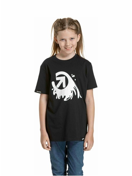 Meatfly Meatfly Kinder T-Shirt Splash Schwarz | Schwarz