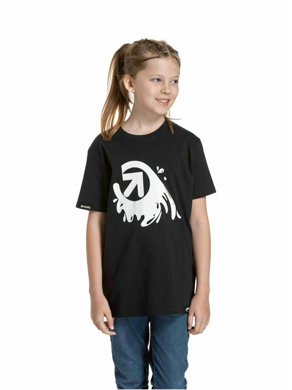 Meatfly Meatfly Kinder T-Shirt Splash Schwarz | Schwarz