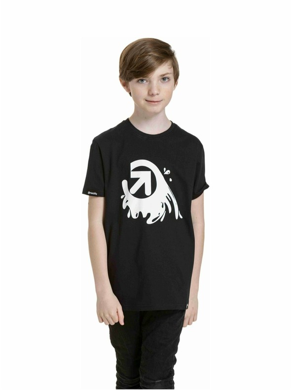 Meatfly Meatfly Kinder T-Shirt Splash Schwarz | Schwarz