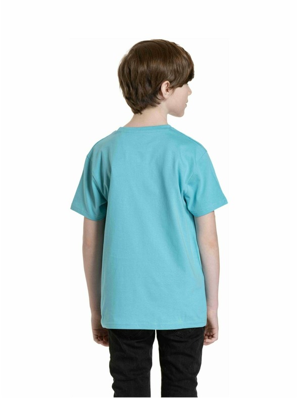 Meatfly Meatfly Kinder T-Shirt Bart Mint | Blau