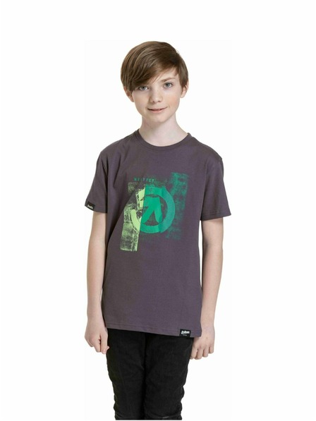 Meatfly Meatfly Kinder T-Shirt Artee Mystic Grau