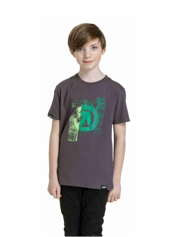 Meatfly Meatfly Kinder T-Shirt Artee Mystic Grau