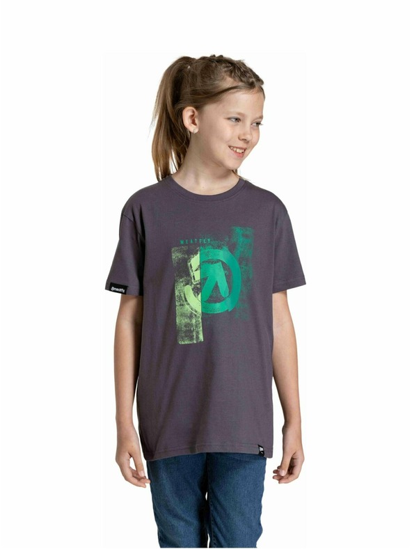 Meatfly Meatfly Kinder T-Shirt Artee Mystic Grau