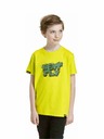 Meatfly Meatfly Kinder T-Shirt Rock Sicherheitsgelb | Gelb