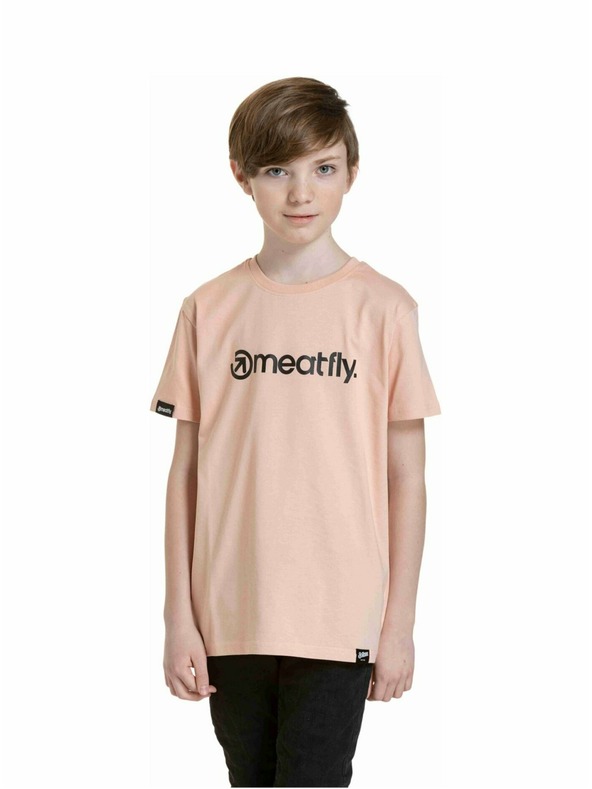 Meatfly Meatfly Kinder T-Shirt Bart Rosa | Rosa