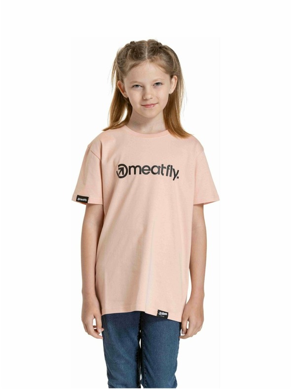Meatfly Meatfly Kinder T-Shirt Bart Rosa | Rosa
