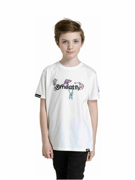 Meatfly Meatfly Kinder T-Shirt Animals Weiß | Weiß
