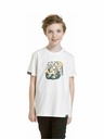 Meatfly Meatfly Kinder T-Shirt Dino Weiß