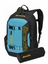 Meatfly Meatfly Rucksack Basejumper Himmelblau / Gelb 22 L + Mäppchen | Volumen 22 L