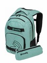 Meatfly Meatfly Rucksack Exile Sea Green 24 L + Mäppchen | Volumen 24 L