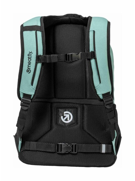 Meatfly Meatfly Rucksack Exile Sea Green 24 L + Mäppchen | Volumen 24 L