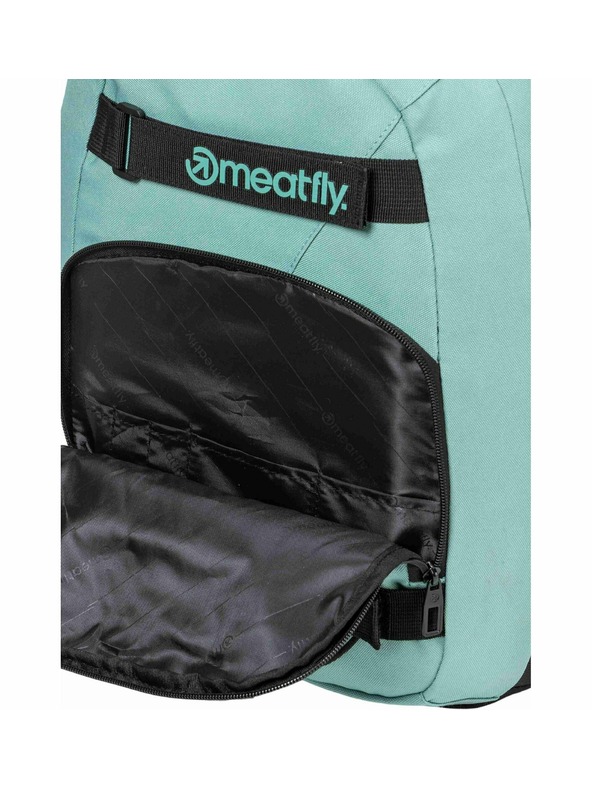 Meatfly Meatfly Rucksack Exile Sea Green 24 L + Mäppchen | Volumen 24 L