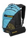 Meatfly Meatfly Rucksack Exile Himmelblau / Gelb 24 L + Mäppchen | Volumen 24 L