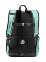 Meatfly Meatfly Rucksack Basejumper Sea Green 22 L + Mäppchen | Volumen 22 L