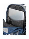 Meatfly Meatfly Rucksack Basejumper Blau / Grau Meliert 22 L + FEDERTASCHE | Grau | Volumen 22 L
