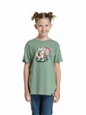 Meatfly Meatfly Kinder T-Shirt Dino Olive | Grün