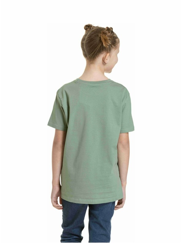 Meatfly Meatfly Kinder T-Shirt Dino Olive | Grün