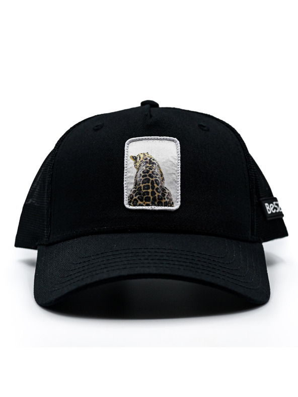Be52 Be52 Leopard Cap Premium Schwarz
