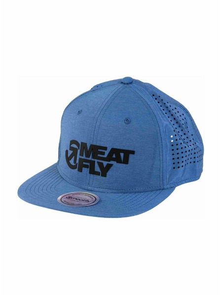 Meatfly Meatfly Cap Keery Perfor Snapback Blau / Schwarz