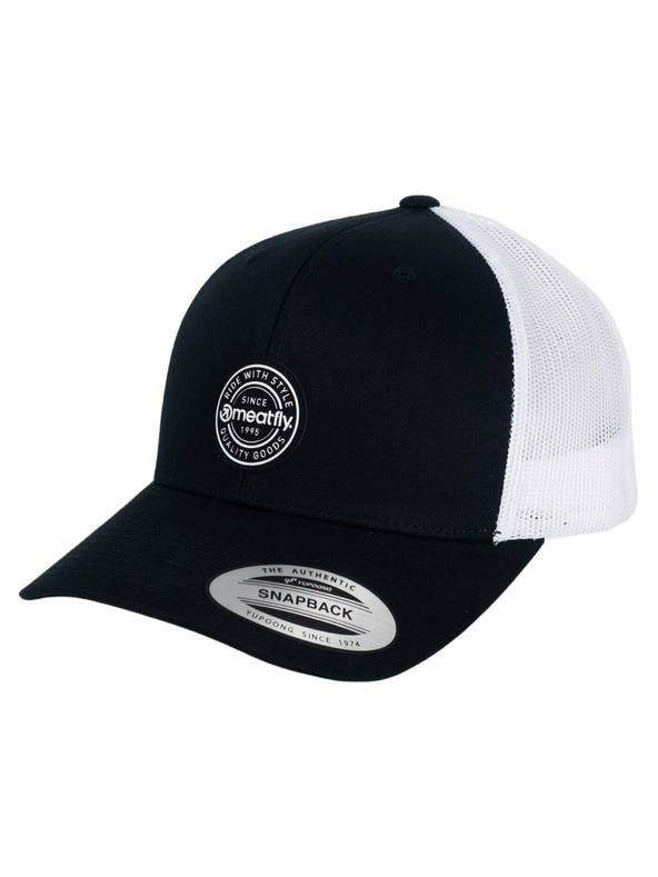 Meatfly Meatfly Cap MF View Trucker Weiß Rund/Schwarz/Weiß