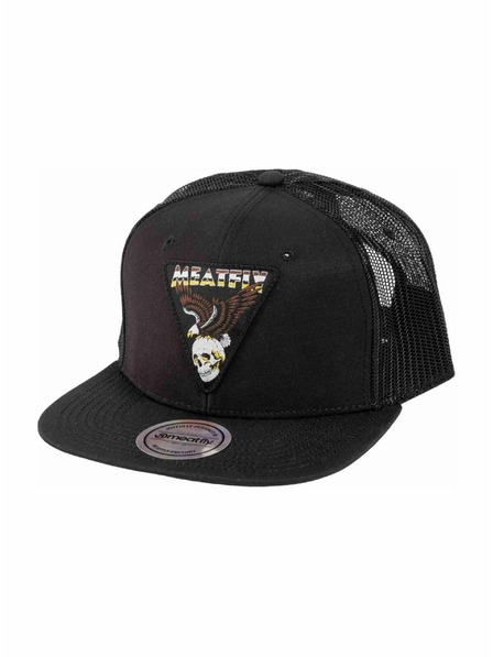 Meatfly Meatfly Cap Thunderbolt Trucker Schwarz Eagle | Schwarz |