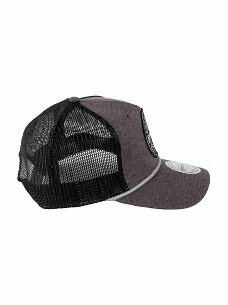 Meatfly Meatfly Cap Corey Trucker Grau Label | Schwarz |