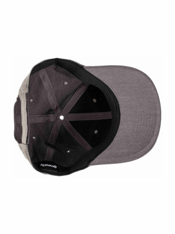 Meatfly Meatfly Kšiltovka Ethan Flexfit Grau Peak | Grau |