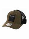 Meatfly Meatfly Kšiltovka Hawkye Trucker Armee Square | Schwarz |