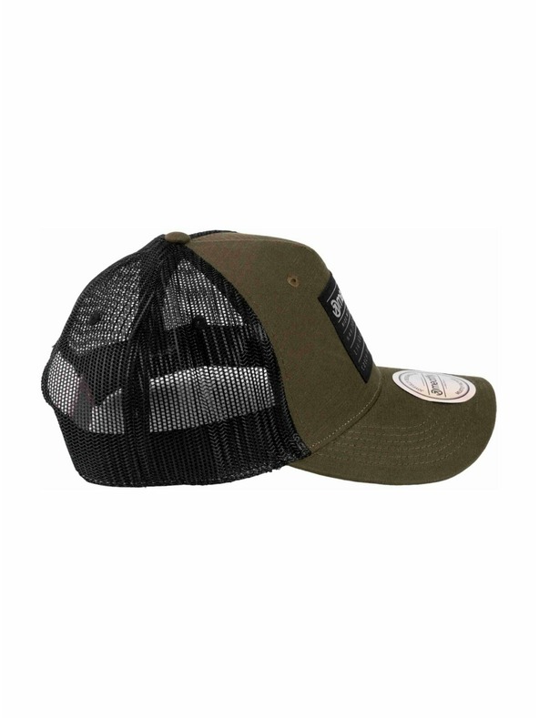 Meatfly Meatfly Kšiltovka Hawkye Trucker Armee Square | Schwarz |