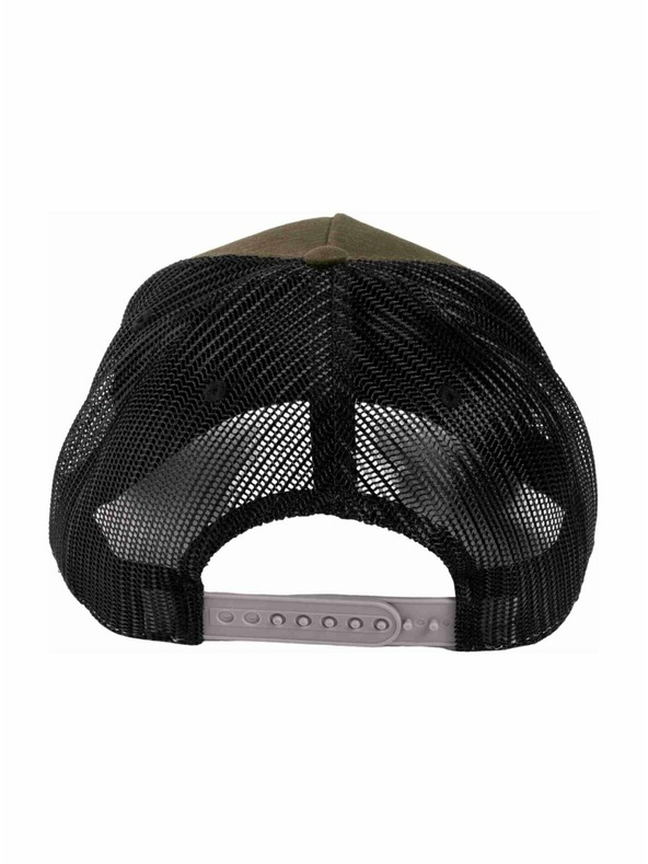 Meatfly Meatfly Kšiltovka Hawkye Trucker Armee Square | Schwarz |