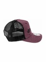 Meatfly Meatfly Kšiltovka Horton Trucker Weinrot / Schwarz Logo | Schwarz | Größe