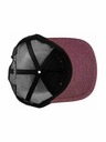 Meatfly Meatfly Kšiltovka Horton Trucker Weinrot / Schwarz Logo | Schwarz | Größe
